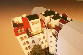 Immobilie kaufen in 1160 Wien, Rohdachboden mit Projektstudie in schönem Gründerzeithaus - 333 m² zzgl. Freiflächen