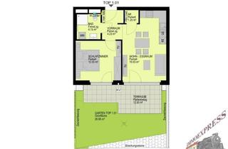Wohnung kaufen in Minorgasse, 1140 Wien, Urbanes Gartenglück – Moderne Erstbezugwohnung mit Terrasse und Eigengarten