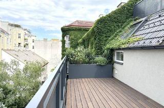 Wohnung kaufen in Rennweg, 1030 Wien, Bestlage nahe Belvedere! Luxuriöse 3-Zimmer-Erstbezug-Dachgeschoss-Wohnung mit zwei Balkonen in historischem Gebäude