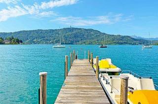 Wohnung kaufen in 9210 Pörtschach am Wörther See, Traumhafte Seeblick-Gartenwohnung mit exklusiven Seezugang in Pörtschach am Wörthersee