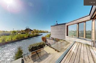 Haus kaufen in 7100 Neusiedl am See, Erste Reihe am See | mit Bootsanlegeplatz und Sonnenterrasse