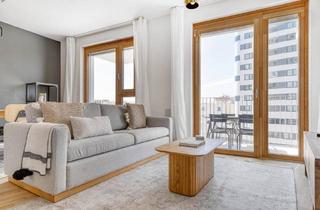 Wohnung mieten in Karl-Popper-Straße, 1100 Wien, Traumblick über Wien, Belview Tower mit Gym, Wellness & Lounge, 4 Zimmer + Balkon, 7. Stock, U-Bahn (VIE196)