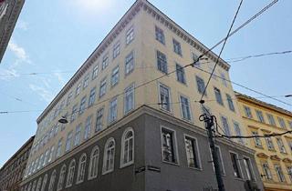 Büro zu mieten in Siebensterngasse, 1070 Wien, MQ-NÄHE, SIEBENSTERNGASSE, gepflegtes 133 m2 Altbaubüro / Kanzlei, 3 Zimmer, Balkon, Nebenräume, Parketten, 2. Liftstock