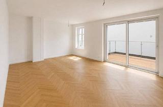 Wohnung kaufen in Heinestraße, 1020 Wien, Exklusives Wohnen auf einer ganzen Etage – kernsanierter Stilaltbau mit zwei Balkonen und 6 Zimmer!