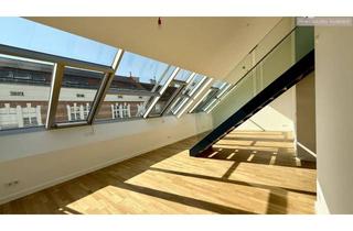 Wohnung mieten in 1080 Wien, Exklusive 2-Zimmer-Dachgeschosswohnung mit Klimaanlage & beeindruckender Fensterfront in bester Lage der Josefstadt
