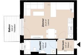 Wohnung mieten in Vinzenzgasse 19, 8020 Graz, Geförderte Neubauwohnung mit Balkon im 2. Stock