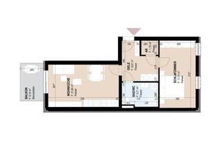 Wohnung mieten in Triester Straße 12, 8020 Graz, Gemütliche Wohnung mit großzügigem Balkon