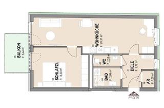 Wohnung mieten in Idlhofgasse, 8020 Graz, Geförderte Neubauwohnung mit Balkon im 4. Stock