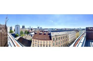 Maisonette mieten in Taborstraße, 1020 Wien, Dachterrassenmaisonette mit spektakulärem Wienblick! Ihr Platz an der Sonne?