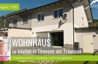 Doppelhaushälfte kaufen in 4802 Ebensee, Einziehen & Genießen - Moderne Doppelhaushälfte in Ebensee am Traunsee
