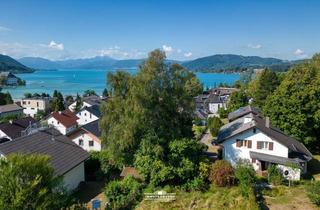 Haus kaufen in 4863 Seewalchen am Attersee, Der Traum könnte wahr werden-großzügige Liegenschaft mit herrlichem Blick auf den Attersee und Schloss Kammer!