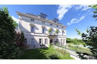 Wohnung kaufen in Vinzenz-Heß-Gasse 14, 1130 Wien, Historische Villa Seutter | sanierungsbedürftige 3 Zimmer-Gartenwohnung mit Atrium in Grünruhelage nähe U-Bahn | 4,40m Raumhöhe