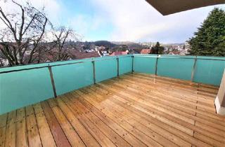 Penthouse mieten in 8280 Fürstenfeld, Penthouseflair - Mietwohnung (57m²) mit überdachter Terrasse über den Dächern von Fürstenfeld! Bestlage!