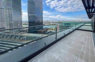 Wohnung mieten in 1220 Wien, 2-Zimmer-Dachgeschoßwohnung mit großer Terrasse – Erstbezug - zu mieten in 1220 Wien / DC Flats