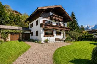 Grundstück zu kaufen in 6391 Fieberbrunn, Charmante Liegenschaft: Großzügiges Grundstück mit Bestandsgebäude mit zwei Wohneinheiten und Bergblick