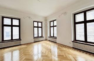 Wohnung kaufen in 1090 Wien, Exklusiver Wiener Altbau mit Klimaanlage nahe dem 1. Bezirk – 206 m²