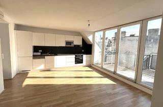 Maisonette mieten in Spittelauer Platz, 1090 Wien, Großzügige und lichtdurchflutete 5-Zimmer Maisonette mit Galerieflächen und 2 Terrassen am Spittelauer Platz