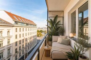 Wohnung kaufen in Schwedenplatz, 1010 Wien, CITY LIVING NEU DEFINIERT | 89 m² Design-Apartment mit 17 m² Loggien & 360°-Dachterrasse