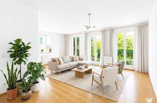 Wohnung kaufen in 1160 Wien, Ihr Zuhause mit Urlaubsfeeling - 95 m² Gartenwohnung mit Fernblick | privater Poolzugang | Sauna | Fitnessraum