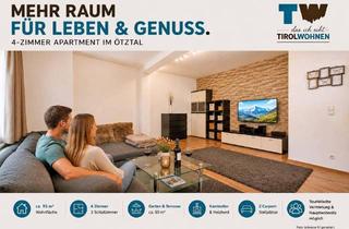 Wohnung kaufen in 6444 Längenfeld, 4-Zimmer Apartment Ötztal – touristische Vermietung & Hauptwohnsitz möglich | Garten | Nähe Aqua Dome