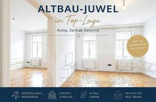 Wohnung kaufen in 1090 Wien, Hochwertig renovierter Altbau mit klassischem Wiener Charme