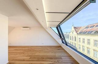 Maisonette kaufen in Währinger Straße, 1180 Wien, Provisionsfreier Erstbezug: Luxuriöse Dachgeschoss - Maisonette Wohnung mit Terrasse in Währinger Toplage! Klimatisiert, Smart-Home!