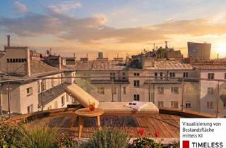 Wohnung kaufen in 1020 Wien, Großzügige Dachgeschoß-Einheit mit eigener Dachterrasse