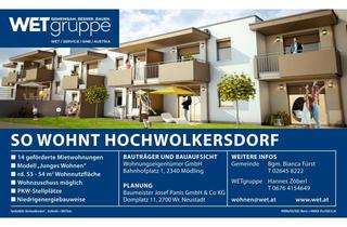 Wohnung mieten in Hauptstraße 15/3, 2802 Hochwolkersdorf (Dorf), geforderte Wohnung mit Garten und Terrasse | Junges Wohnen