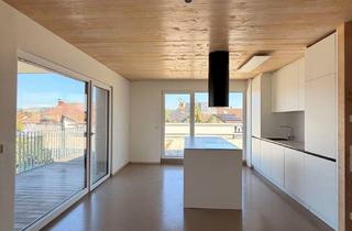 Maisonette mieten in 9020 Klagenfurt, Moderne 4-Zimmer Maisonettewohnung mit großer Dachterrasse und zwei Balkone