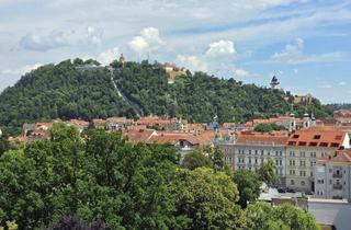 Wohnung mieten in Strauchergasse, 8020 Graz, * * * SINGLE-HIT mit DIREKTEM SCHLOSSBERGBLICK... ZENTRALE CITY-LAGE... NEUE, MODERNE KÜCHE... STADTBLICK-DACHTERRASSE zum MITBENÜTZEN... * * *