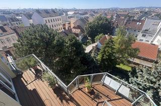 Maisonette mieten in 1170 Wien, Weitblick / Urlaub zu Hause / moderne, möblierte 163 m² Dachmaisonette + 36 m² Terrassen