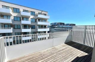 Wohnung mieten in 1020 Wien, Moderne 1-Zimmer-Wohnung mit Balkon + Gym + Sauna -direkt bei U2-Donaumarina in 1020 Wien zu mieten