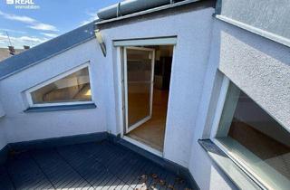 Wohnung kaufen in Hardeggasse, 1220 Wien, Dachgeschoß, 3 Zimmer ca. 92 m² + 6,5 m² Eckterrasse