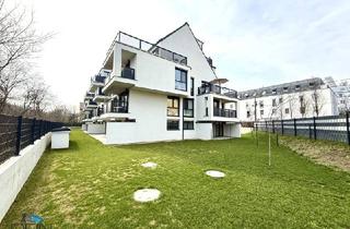 Wohnung kaufen in Platzergasse, 1210 Wien, ANLEGER/EIGENNUTZER! 3 ZIMMER NEUBAUWOHNUNG MIT RIESIGEM GARTEN IN RUHIGER LAGE NÄHE MARCHFELDKANAL!