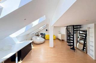 Wohnung kaufen in Poschgasse, 1140 Wien, Moderne Dachgeschosswohnung..... Altbauflair mit Terrasse, Aufzug - 360 Grad Blick über den Dächern