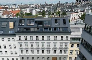 Wohnung kaufen in Grohgasse, 1050 Wien, Altbau-Juwel: Erstbezug nach Luxus-Sanierung mit traumhaften Freiflächen