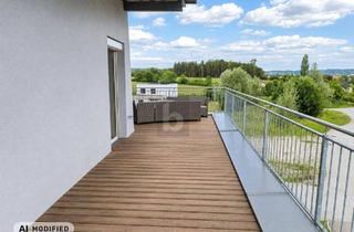 Penthouse kaufen in 5141 Moosdorf, AUSSERGEWÖHNLICH GROßE DACHTERRASSE MIT TRAUMHAFTEM WEITBLICK!