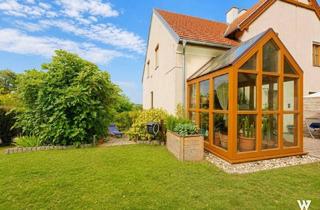 Einfamilienhaus kaufen in 2102 Bisamberg, Wohntraum am Bisamberg | Doppelhaushälfte | ca. 124 m2 Wohnfläche | 4 Zimmer | Fußbodenheizung | Garage | Südterrasse | Dachboden ausbaubar