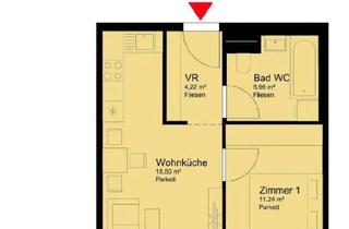 Wohnung mieten in Stadlauer Straße 64, 1220 Wien, Helle 2 Zimmer Wohnung mit Balkon