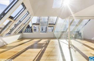 Penthouse mieten in Waaggasse, 1040 Wien, Architektonisches Meisterstück über den Dächern Wiedens