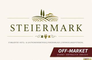 Gewerbeimmobilie kaufen in 8010 Graz, Attraktives Off-Market-Hotel in einer der bekanntesten Wein- und Tourismusregionen Österreichs.