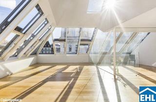 Penthouse mieten in Waaggasse, 1040 Wien, Architektonisches Meisterstück über den Dächern Wiedens