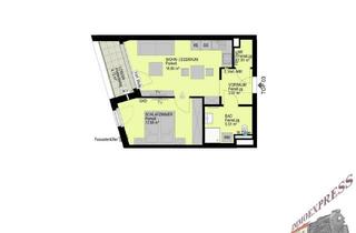 Wohnung kaufen in Linzer Straße, 1140 Wien, Erstbezug – Moderne 2-Zimmer-1.Obergeschosswohnung mit einer Loggia in 1140 Wien