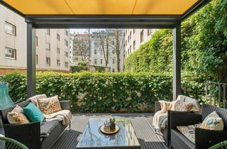 Wohnung kaufen in 1080 Wien, Ruheoase im Altbau: 2-Zimmer-Wohnung mit Terrasse und Garten