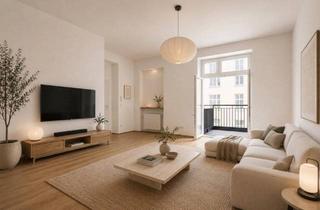 Wohnung kaufen in Am Tabor, 1020 Wien, SELTENHEIT! 3-Zi.-Altbauwohnung mit großen Balkon! ERSTBEZUG!