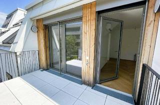 Wohnung kaufen in 1130 Wien, Exklusive 2-Zimmer-Dachgeschosswohnung mit Westbalkon in Ober St. Veit - zu kaufen in 1130 Wien
