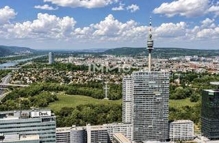Maisonette mieten in 1220 Wien, DC2 Tower - Familienwohnung mit Weitblick - 3 Zimmer 2 Loggien - Westausrichtung