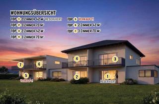 Wohnung kaufen in Hubertstraße, 9020 Klagenfurt, NEUBAU Kleinwohnanlage mit 2 Häusern und 7 Wohnungen in Waidmannsdorf - Schubertstraße / ERSTBEZUG