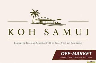 Gewerbeimmobilie kaufen in 8010 Graz, Exklusives Boutique-Resort mit 100 m Beachfront in Thailand - Koh Samui.