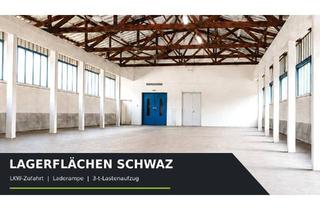 Gewerbeimmobilie mieten in Swarovskistraße 35, 6130 Schwaz, 900–3.000 m² Lagerflächen in Schwaz | LKW-Zufahrt, Rampe & 3-t-Aufzug